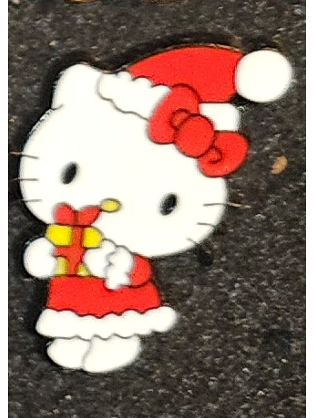 Hello Kitty pin As Santa - Christmas - Hat Jacket Vest Backpack Bag NEW